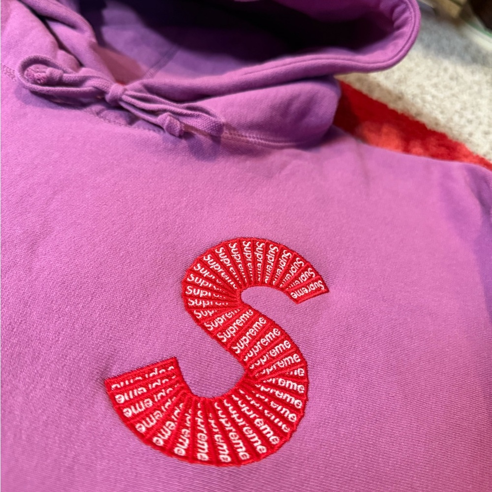 FW20 Supreme S Logo Hooded Sweatshirt Large